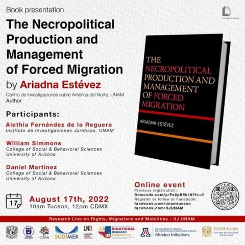 Presentación del libro “The Necropolitical Production and Management of Forced Migration”