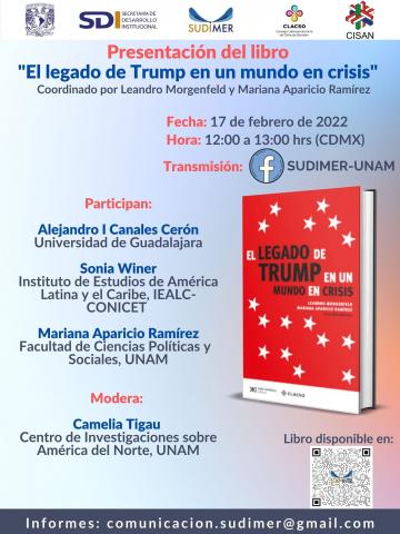 Presentación del libro “El legado de Trump en un mundo de crisis”