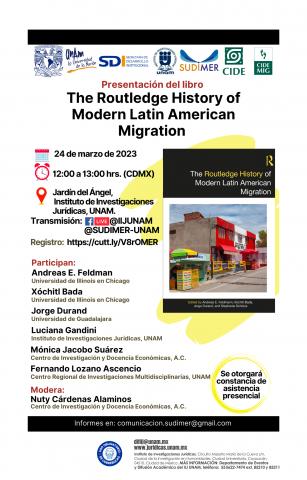 Presentación del libro “The Routledge History of Modern Latin American Migration”